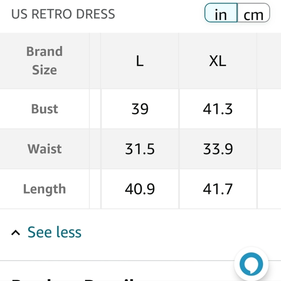 Nwot Vintage style dress - Picture 6 of 8